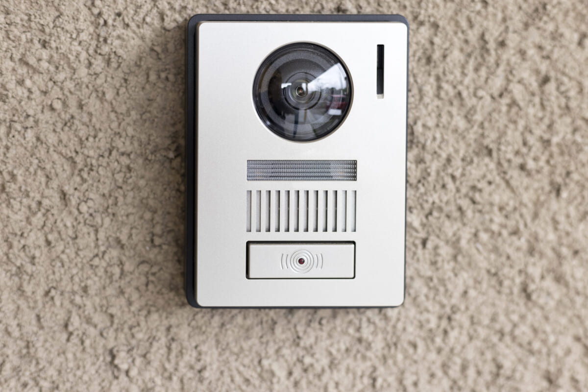 住戸前カメラ付インターホン